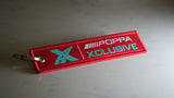 Poppa Xclusive Flight Tag Keychain