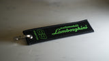 Xclusive Lamborghini Shield Flight Tag Keychain