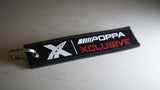 Poppa Xclusive Flight Tag Keychain